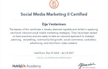 hubspot cert social 2